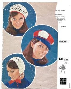 Vintage Crochet Hat Patterns 