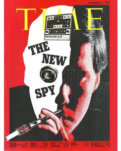 Time Magazine The New Spy 11 October 1971 Cover Only